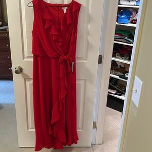 NWT London Times Salsa Red Dress